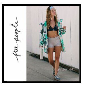 FREE PEOPLE Singin' In The Rain Printed Packable Jacket